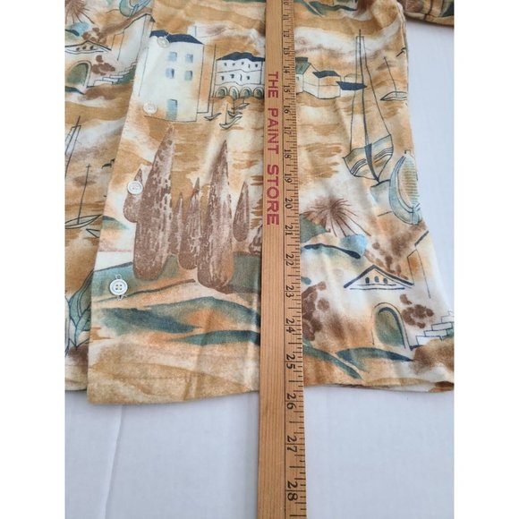 Vintage K-Mart Small Button Down Shirt Womens Graphic - Picture 5 of 6